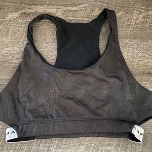 Koral Activewear Metallic Beta Obscure Sports Bra SM